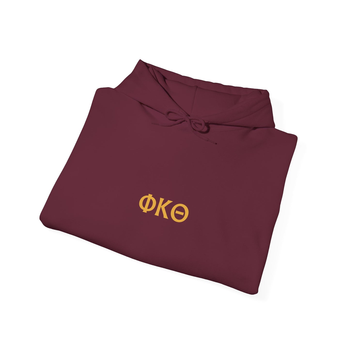 Custom Greek Letter Hooded Sweatshirt