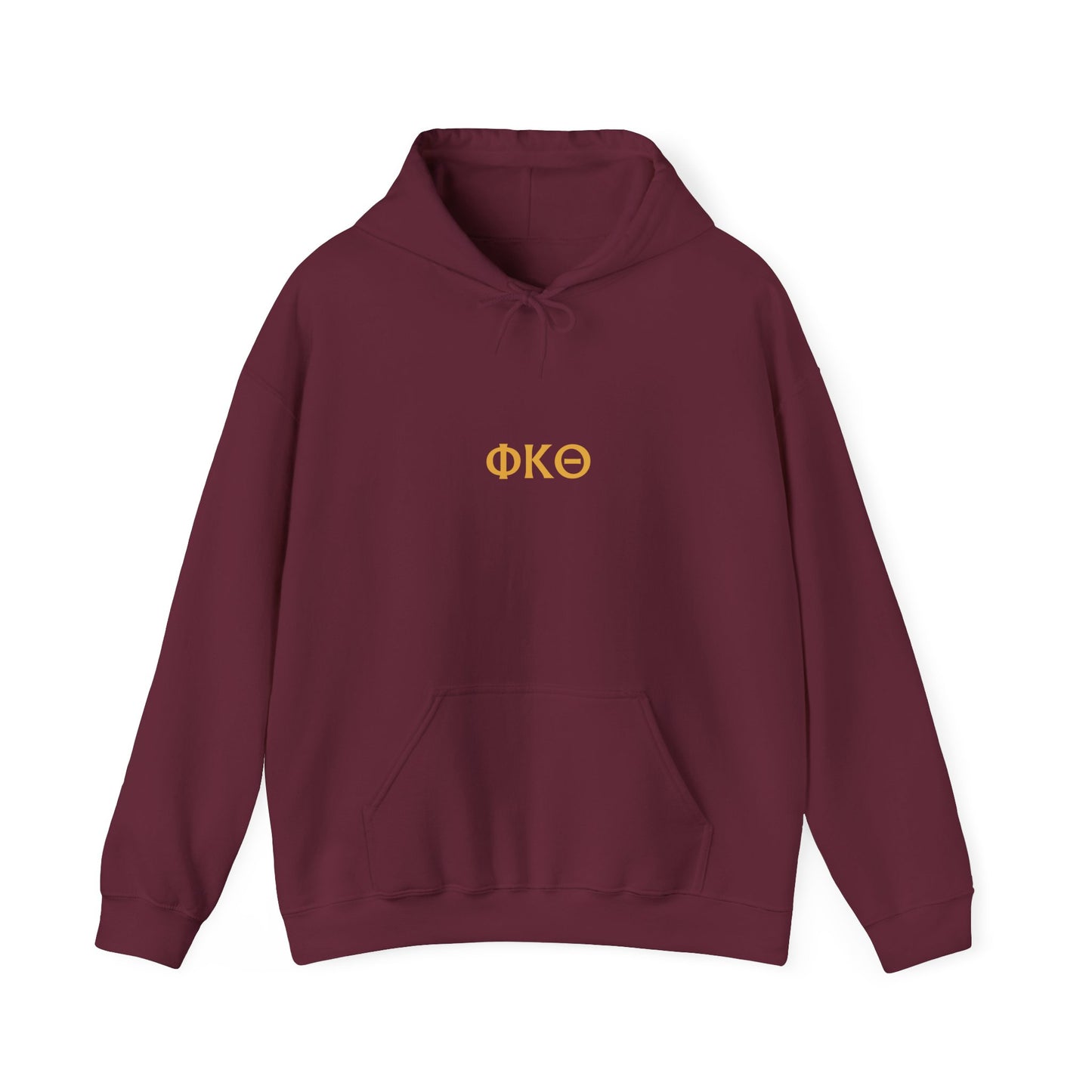 Custom Greek Letter Hooded Sweatshirt