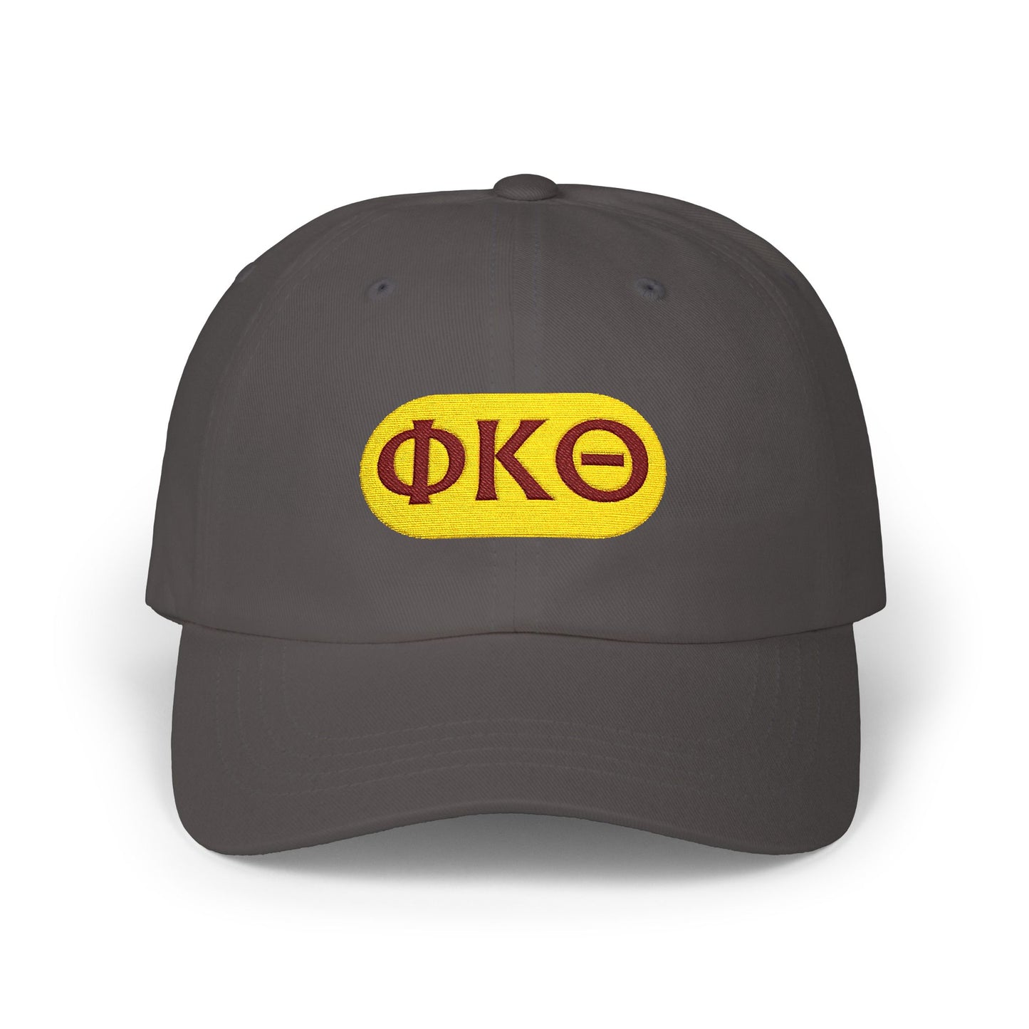 Classic Cap with ΦΚΕ Embroidery - Stylish Casual Hat for Everyday Wear
