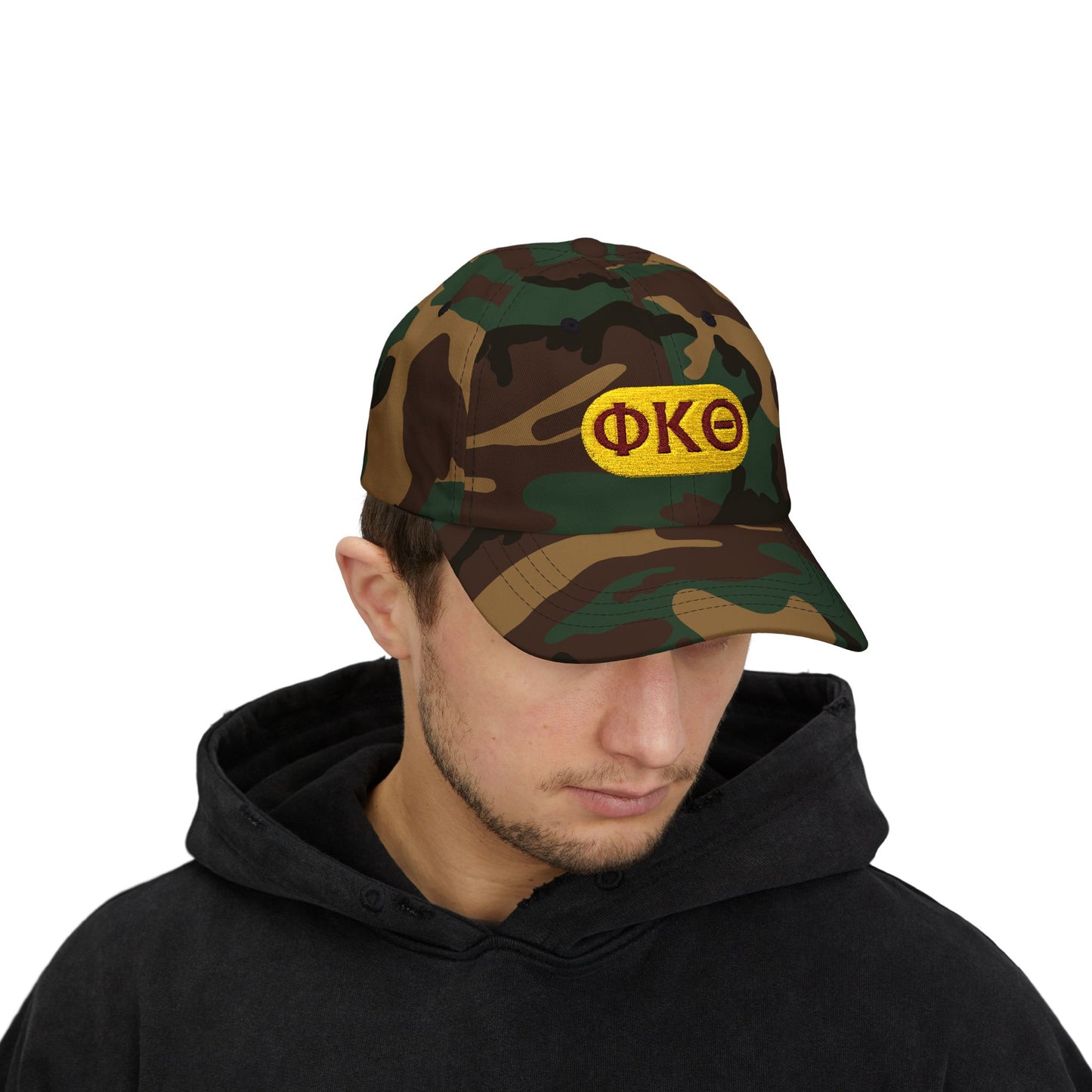 Classic Cap with ΦΚΕ Embroidery - Stylish Casual Hat for Everyday Wear