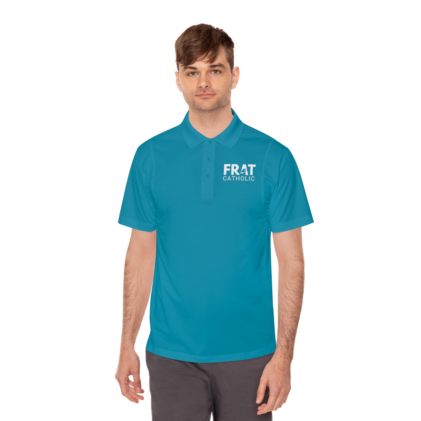 Frat Catholic Men's Sport Polo Shirt - Casual Athletic Wear