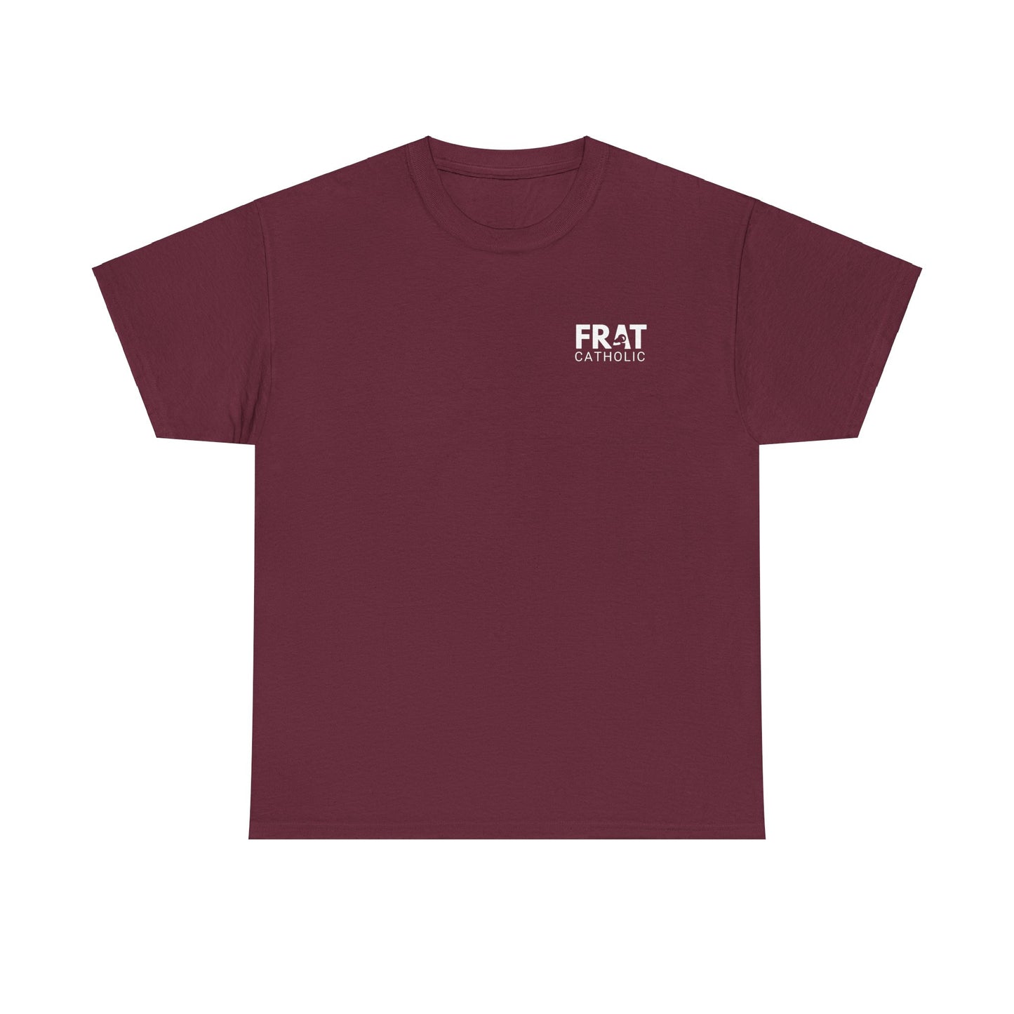 Frat Catholic Comfortable Unisex Heavy Cotton Tee - Perfect for Everyday Wear