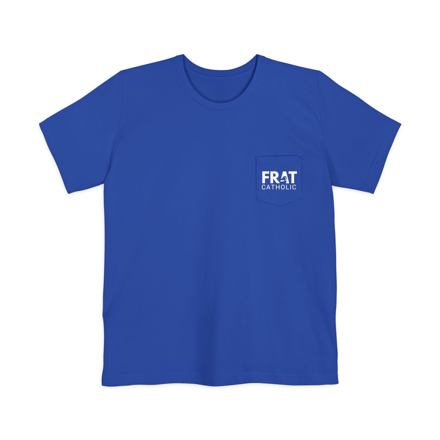 Frat Catholic Casual Unisex Pocket T-Shirt for Everyday Comfort