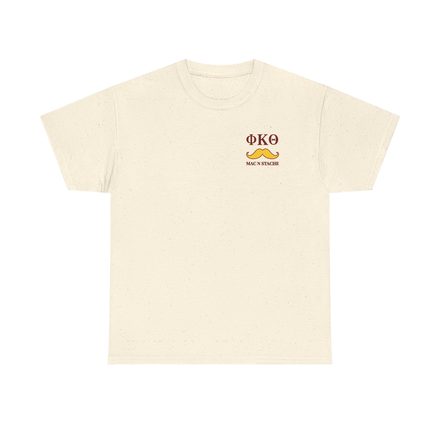 Phi Kap Mac N Stache Unisex Heavy Cotton Tee