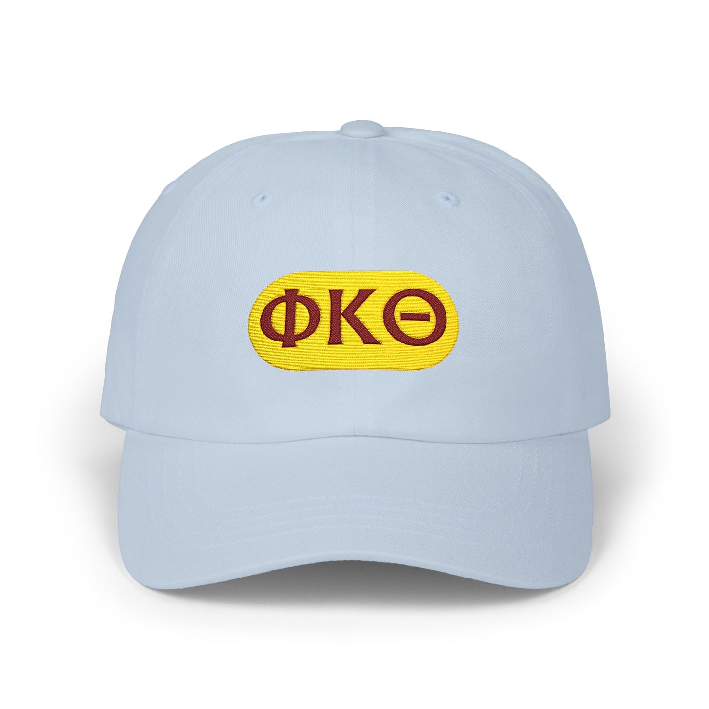 Classic Cap with ΦΚΕ Embroidery - Stylish Casual Hat for Everyday Wear