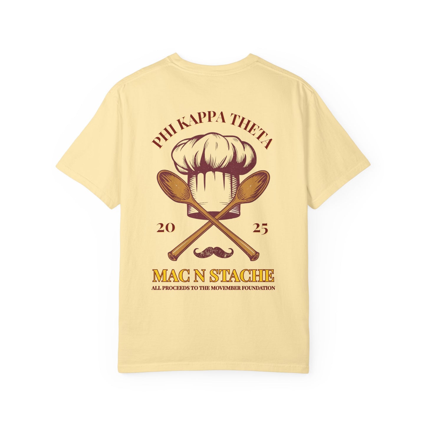 Mac 'N' Stache Unisex Garment-Dyed T-shirt