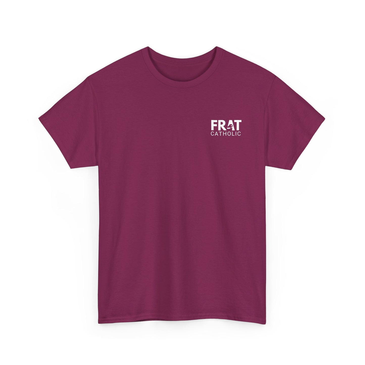 Frat Catholic Comfortable Unisex Heavy Cotton Tee - Perfect for Everyday Wear