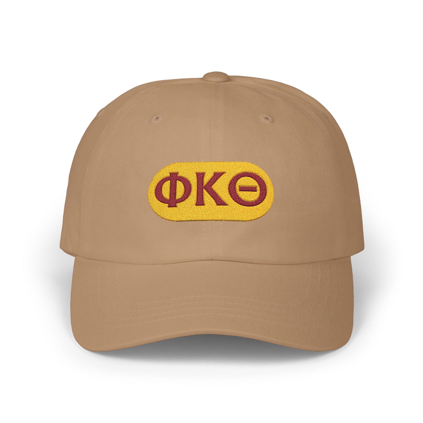 Classic Cap with ΦΚΕ Embroidery - Stylish Casual Hat for Everyday Wear