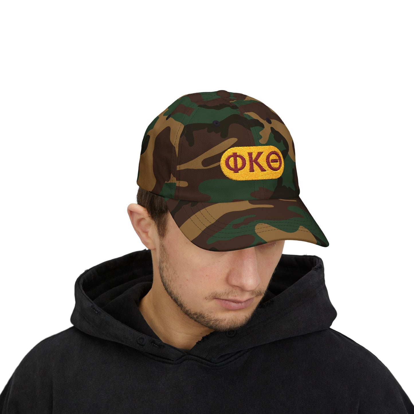 Classic Cap with ΦΚΕ Embroidery - Stylish Casual Hat for Everyday Wear