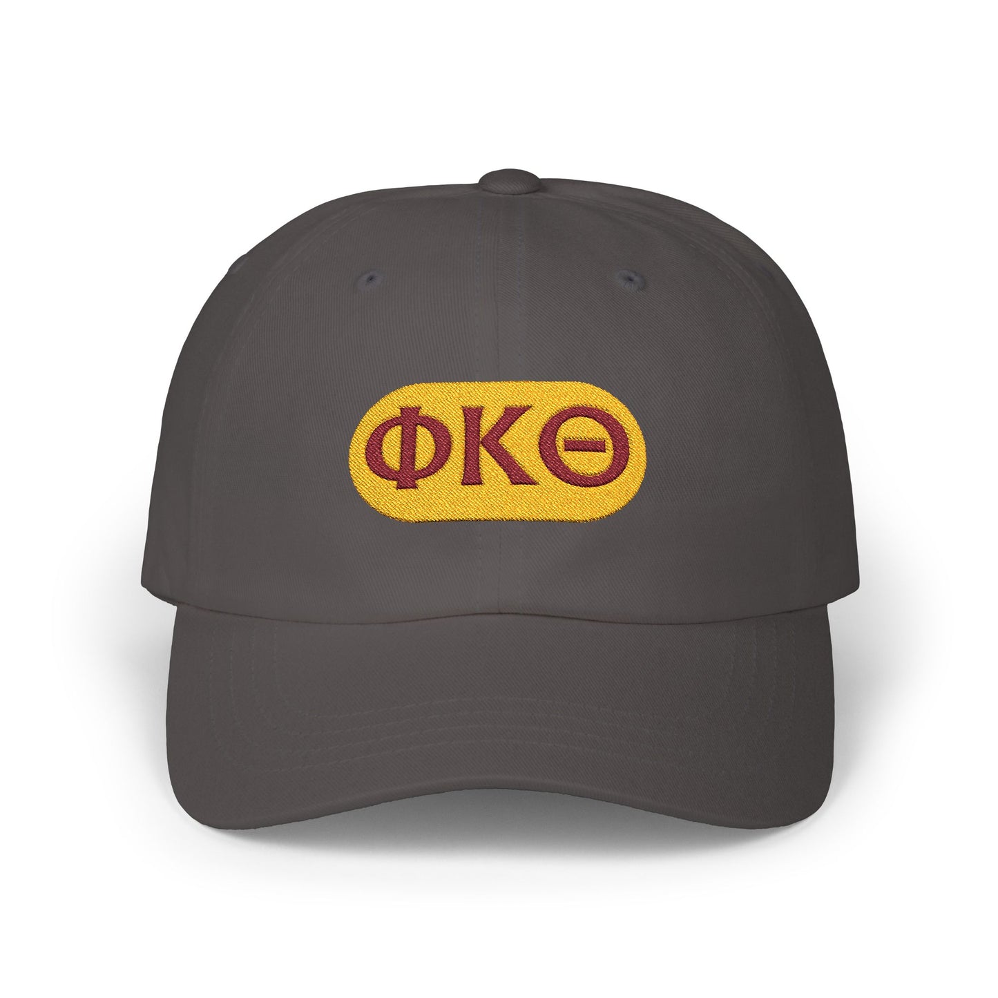 Classic Cap with ΦΚΕ Embroidery - Stylish Casual Hat for Everyday Wear