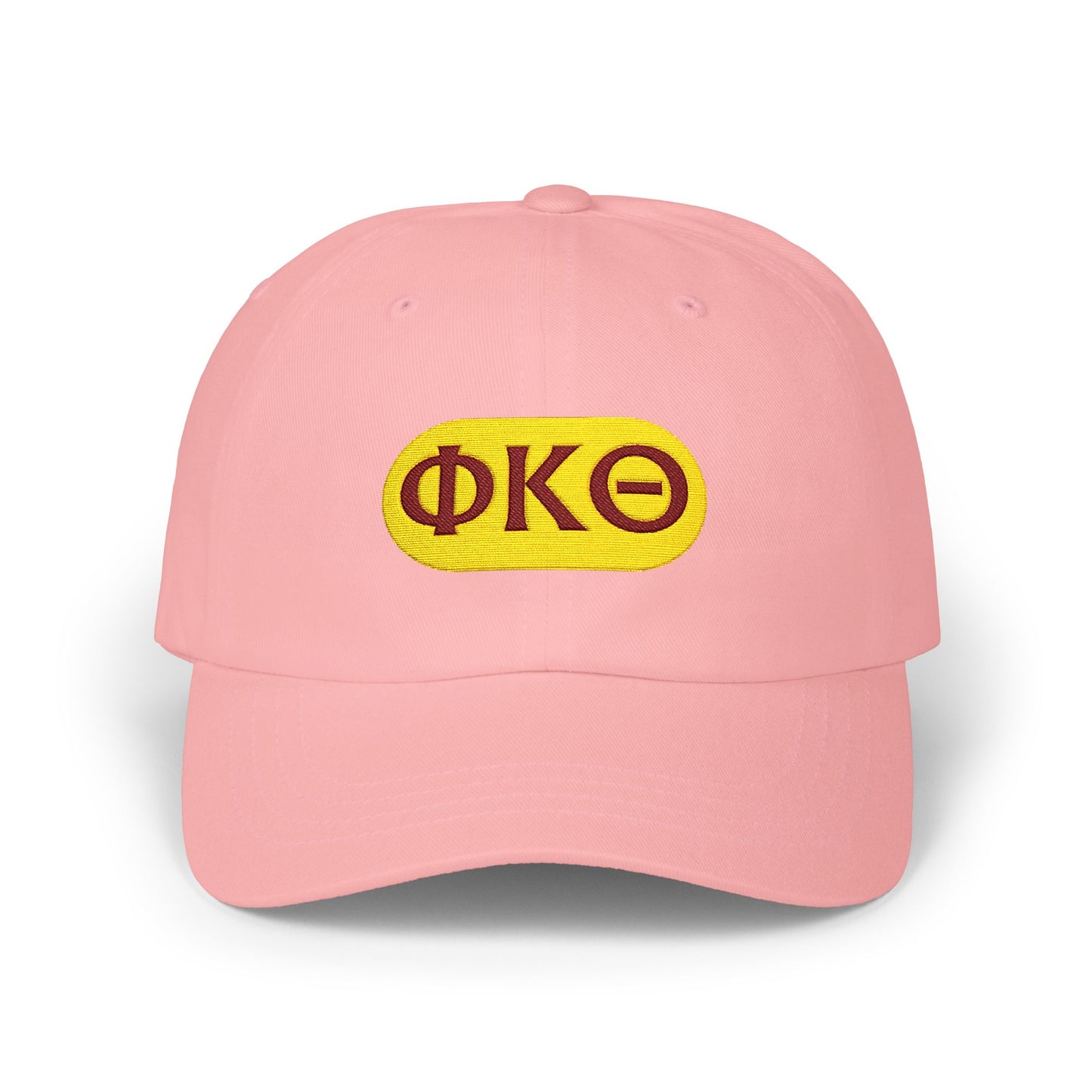 Classic Cap with ΦΚΕ Embroidery - Stylish Casual Hat for Everyday Wear