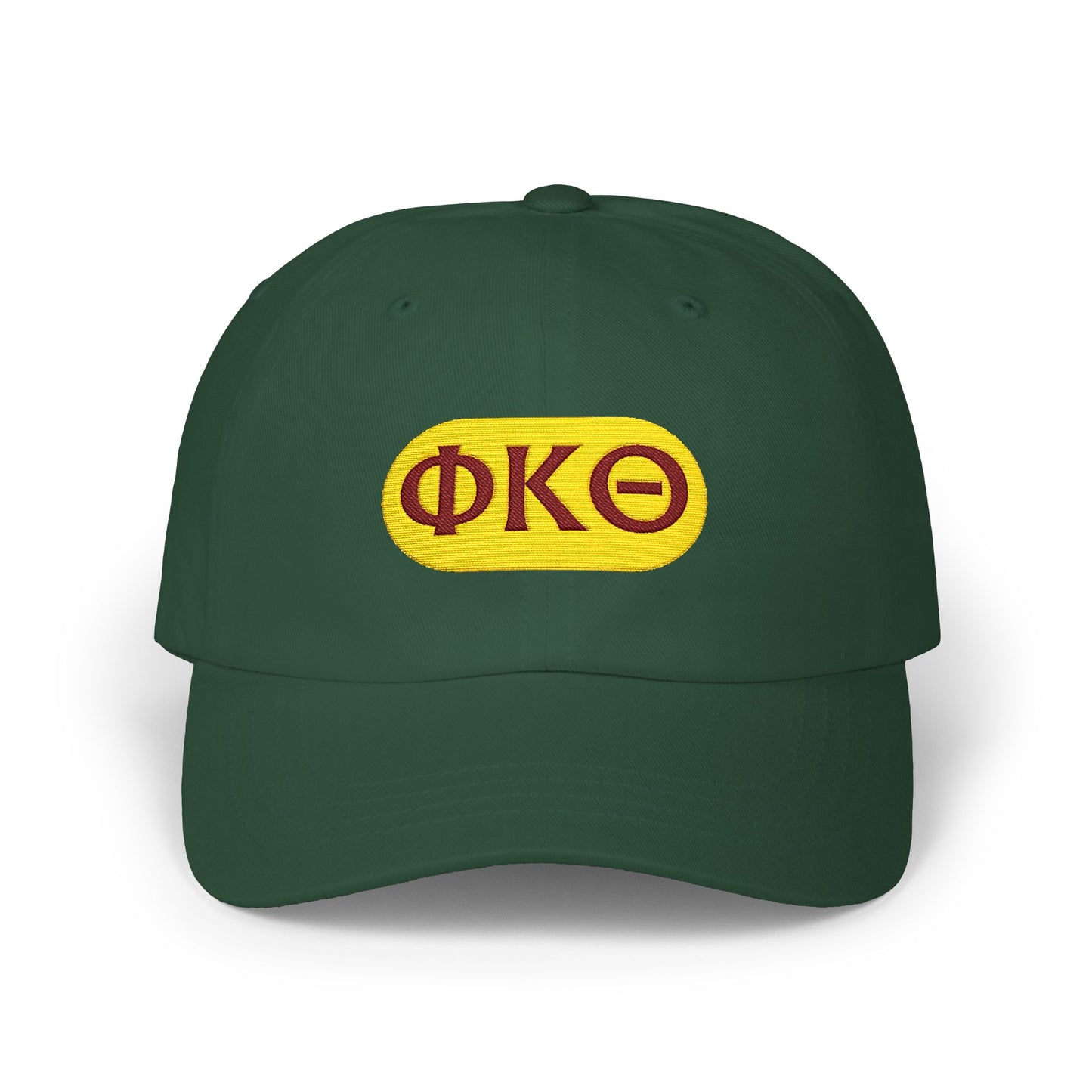 Classic Cap with ΦΚΕ Embroidery - Stylish Casual Hat for Everyday Wear