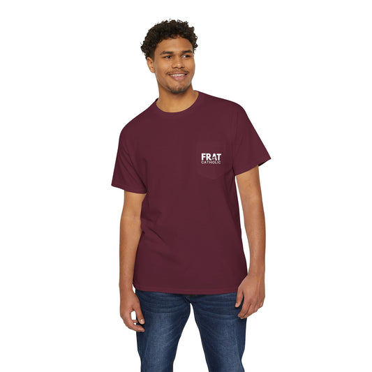 Frat Catholic Unisex Heavy Cotton Pocket Tee