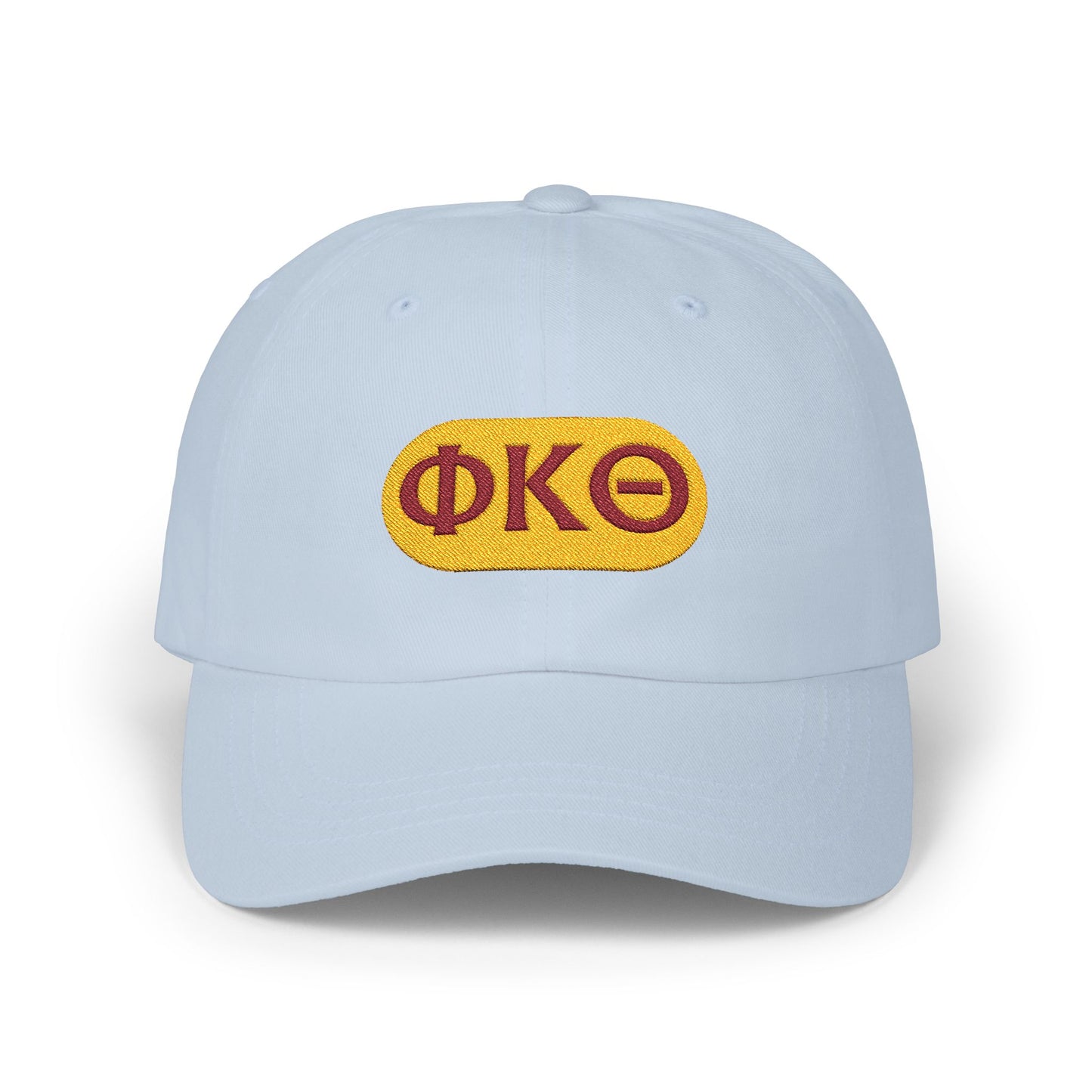 Classic Cap with ΦΚΕ Embroidery - Stylish Casual Hat for Everyday Wear