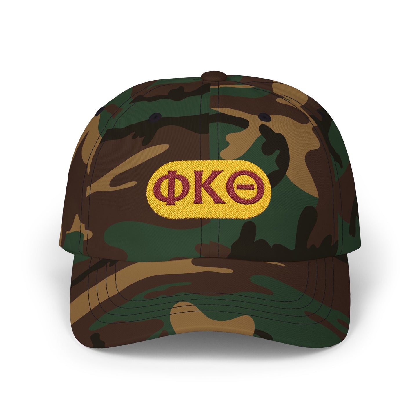 Classic Cap with ΦΚΕ Embroidery - Stylish Casual Hat for Everyday Wear