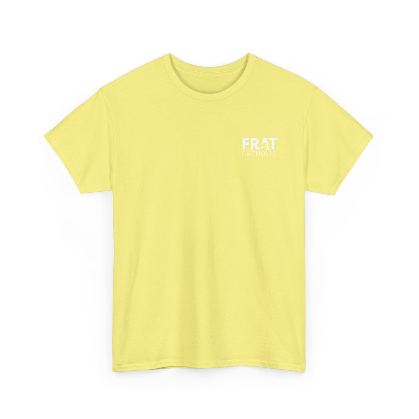 Frat Catholic Comfortable Unisex Heavy Cotton Tee - Perfect for Everyday Wear