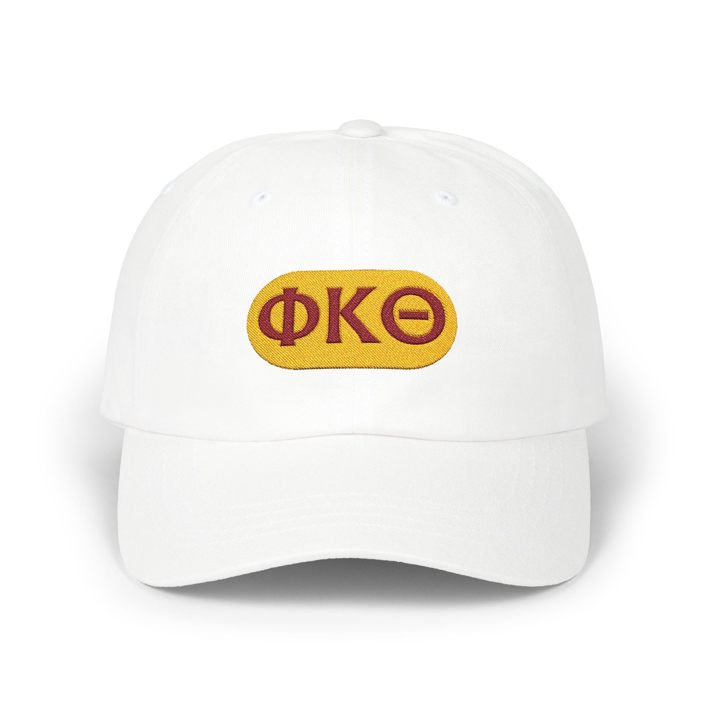 Classic Cap with ΦΚΕ Embroidery - Stylish Casual Hat for Everyday Wear